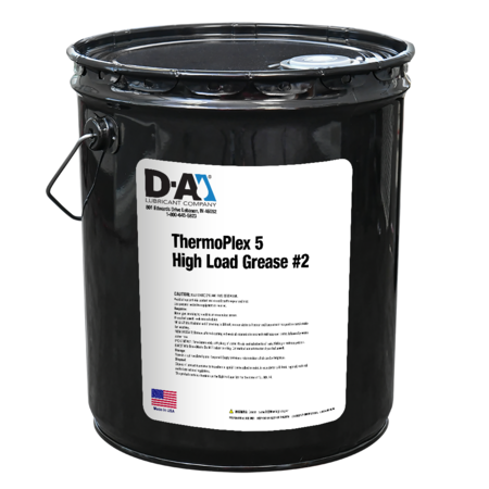 D-A LUBRICANT CO D-A ThermoPlex 5 High Load Grease #2 - 35 Lb Metal Pail 11769